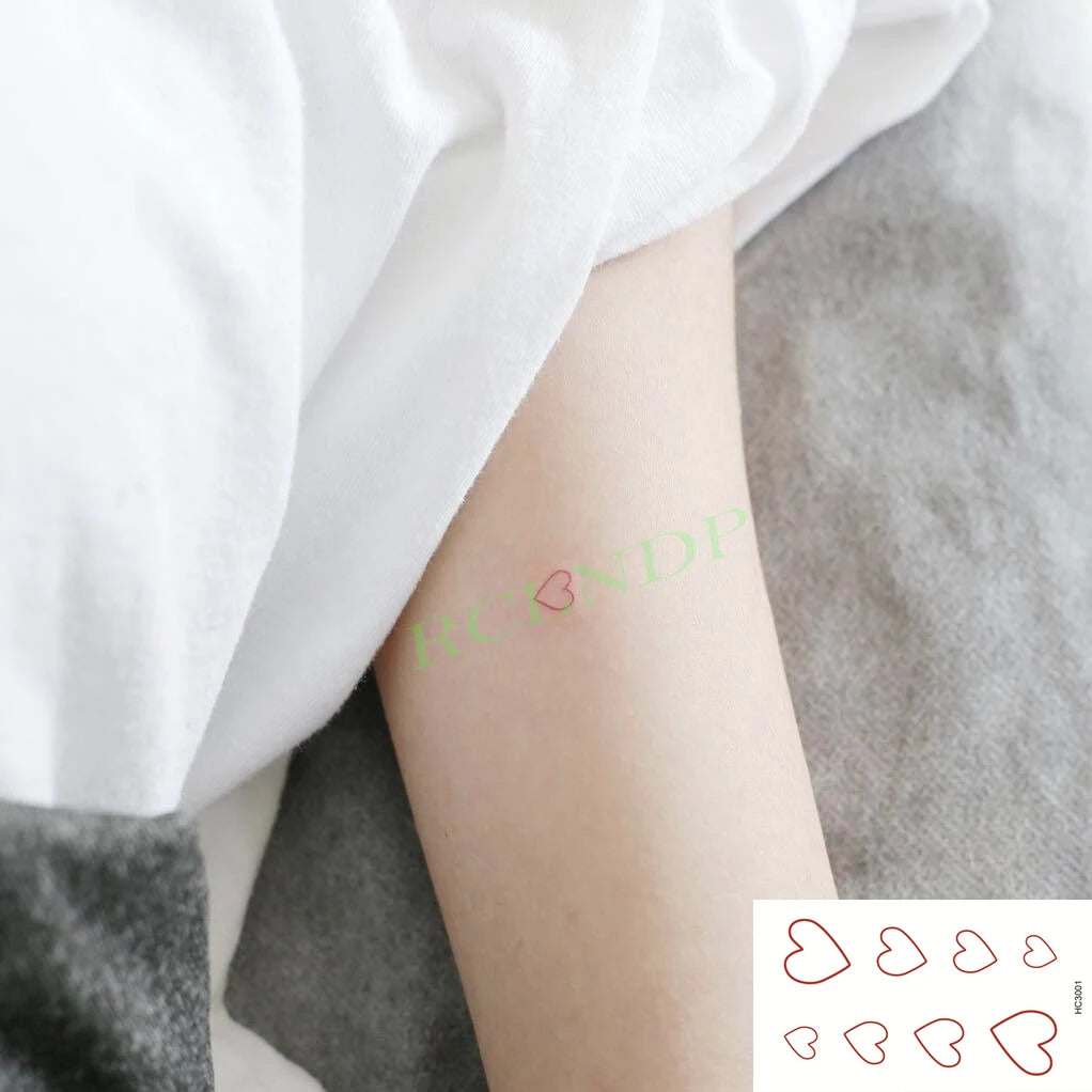 Waterproof Temporary Tattoo Sticker Anime Cartoon Kids Sea Love Pattern Flash Tatoo Fake Tatto Body Art for Woman Men