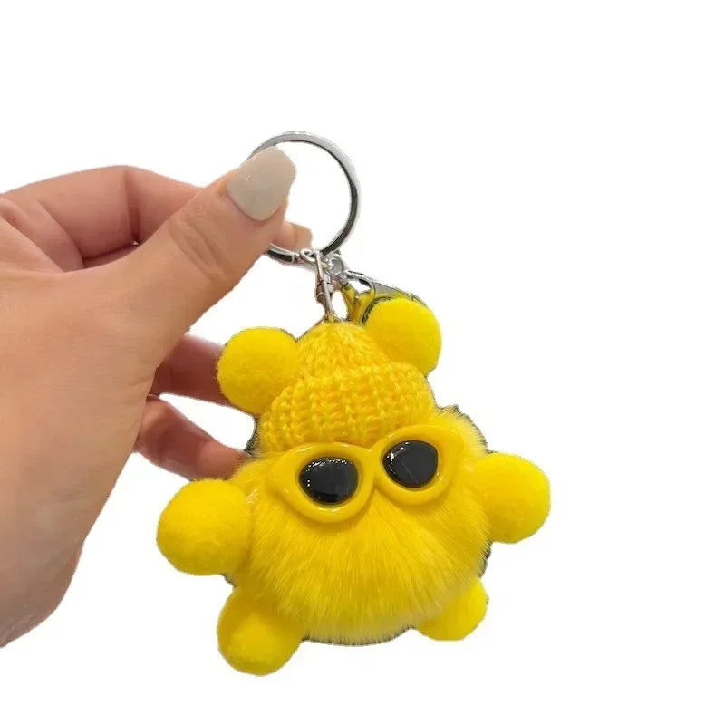 Stuffed Doll Elf Key Chains Kawaii Elf Ornament Keychain Accessories Woman's Handbag Decoration Small Gifts