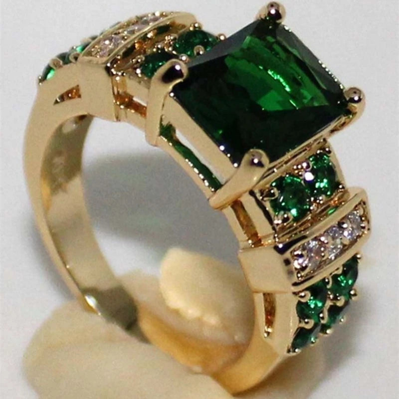 Irish Crazy Celtic Knot Square Vintage Ring Men\\\\\\'s Fashion Punk Hip Hop Jewelry Gift