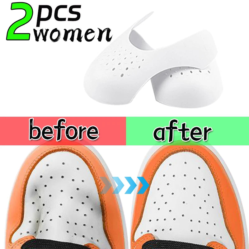 5Pairs Anti Crease Shoe Head Protector for Casual Sneaker Anti Wrinkle Shoe Toe Caps Support Stretcher Expander Shoes Protection
