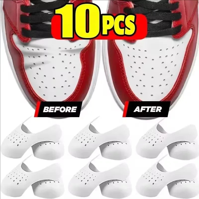 5Pairs Anti Crease Shoe Head Protector for Casual Sneaker Anti Wrinkle Shoe Toe Caps Support Stretcher Expander Shoes Protection