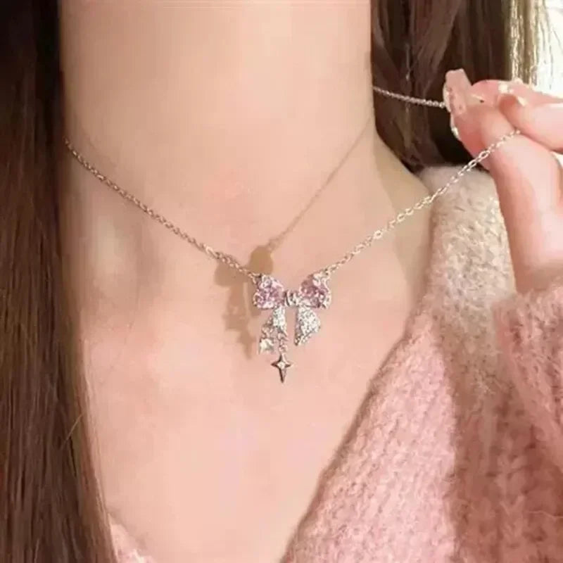 Fashion Bowknot Finger Rings Adjustable Bow Rings Jewelry Sweet Opening Ring Ornaments
