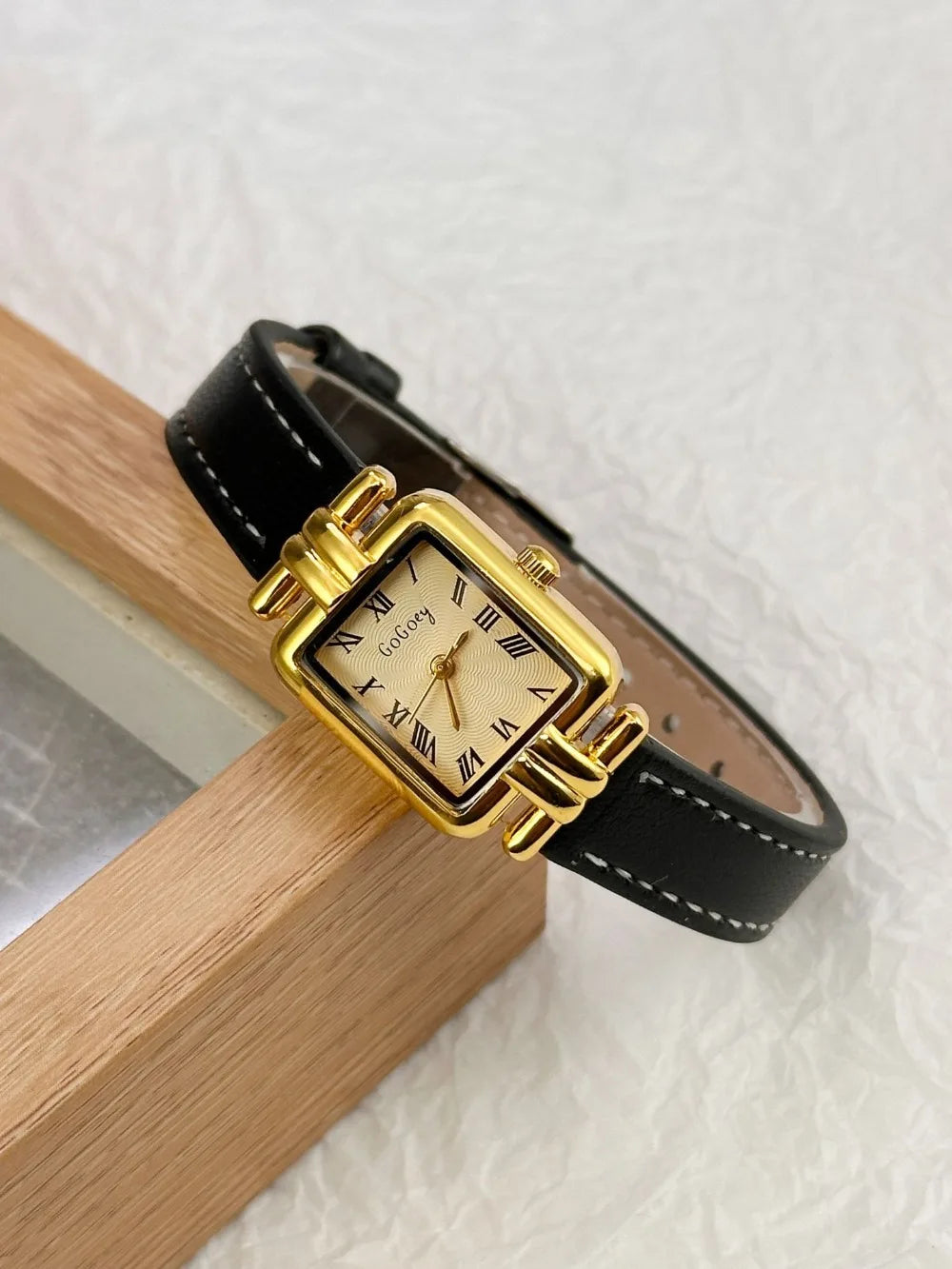 Fashion Ladies Watch Simple Vintage Roman Dial Quartz Watch Leather Strap Women Wristwatches Dropshipping Relojes Para Mujer