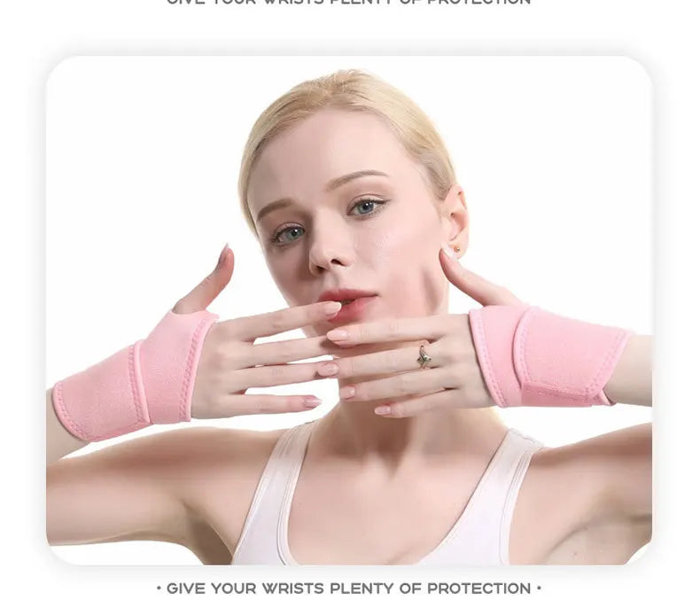1/2PCS  Wrist Guard Band Brace Support Carpal Tunnel Sprains Strain Gym Strap Sports Pain Relief Wrap Bandage Protective Gear