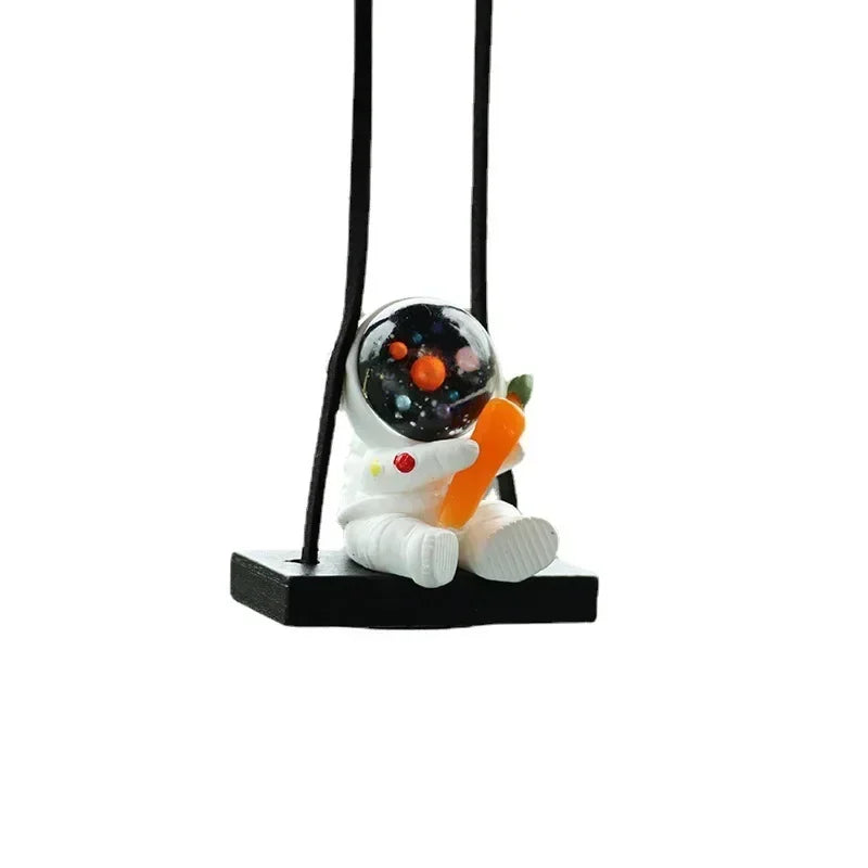 Car Accessories Interior Fun Ornaments Adorn Decors Car Decoration Creative Astronaut Pendant