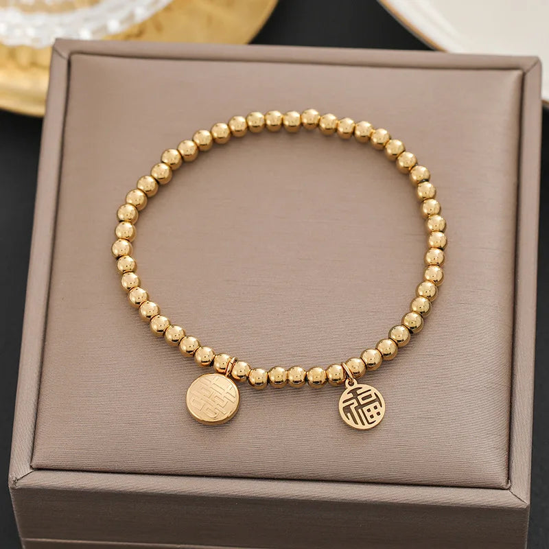 316 Stainless Steel Butterfly Heart Belt Twist Multilayer Chain Bracelet For Women Jewelry Party Gifts Bijoux Pulsera
