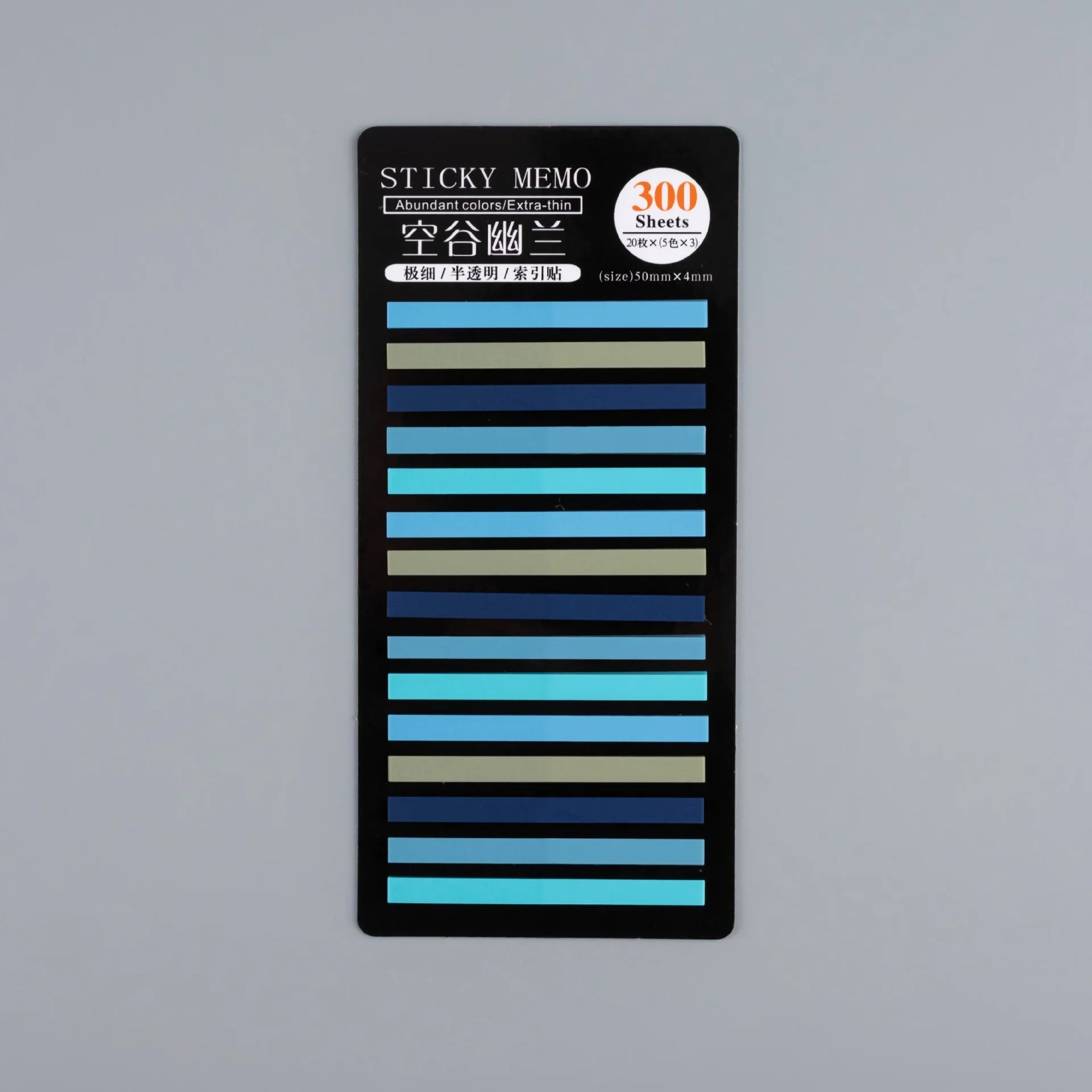 300 Sheets Colorful Practical Index Sticky Notes Thin Tags Memo Bookmark Stickers Label Office Students Book Reading Marking