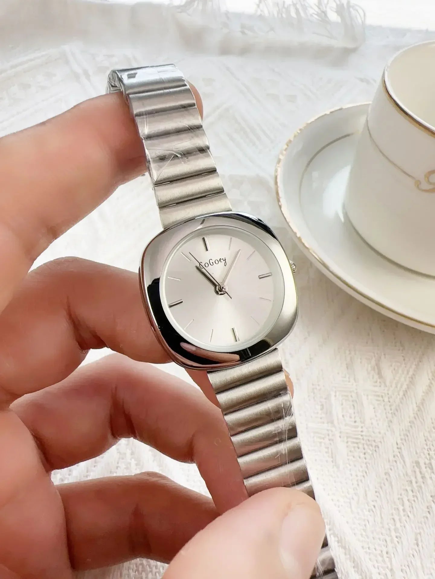 Ladies Simple Gold Quartz Watch Brand Watches for Women Adjustable Stainless Steel Strap Luxury Gift Wristwatches Dropshipping
