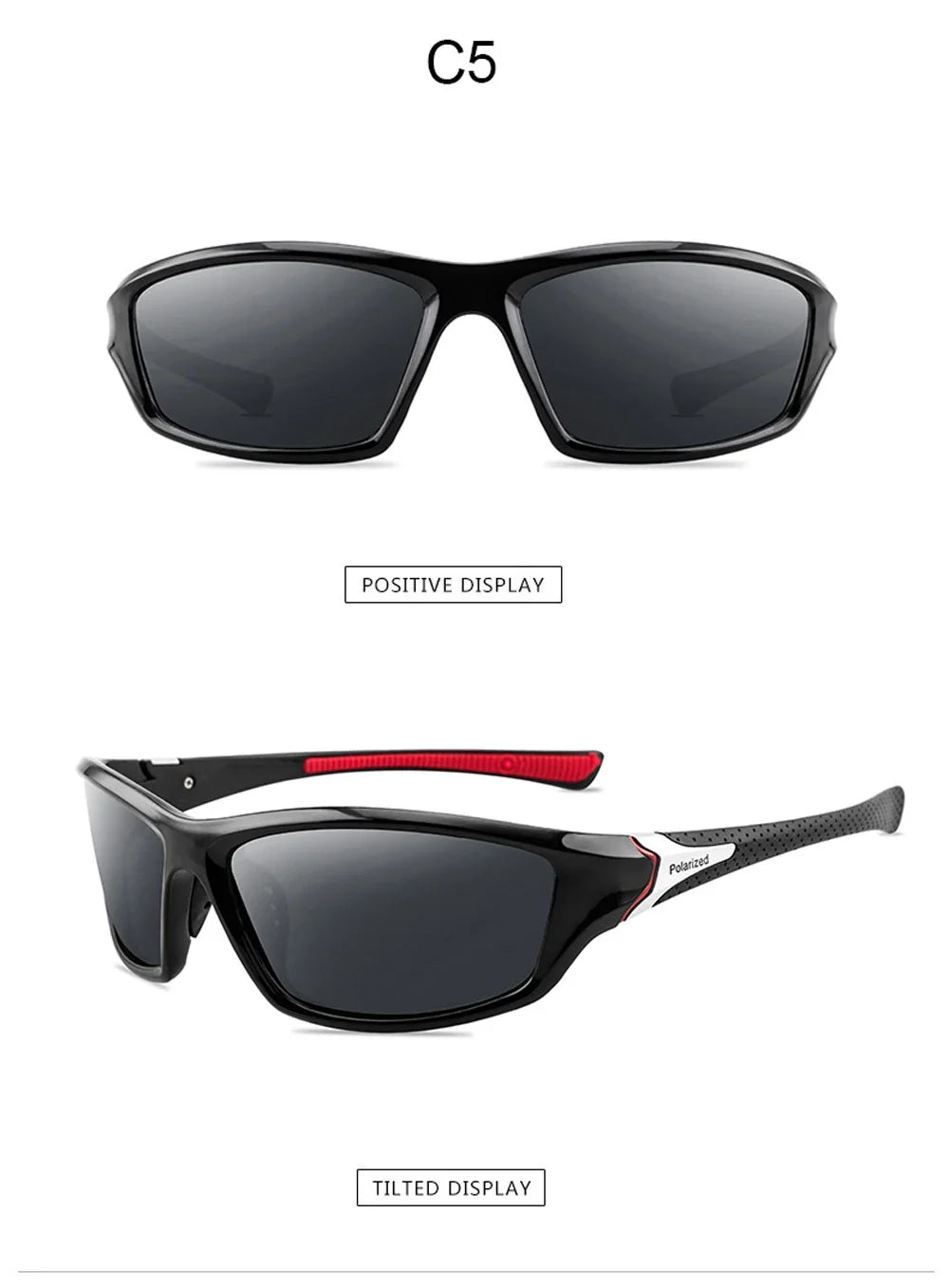 2024 Unisex 100% UV400 Polarised Driving Sun Glasses For Men Polarized Stylish Sunglasses Retro Fashion Male Goggle Eyewears