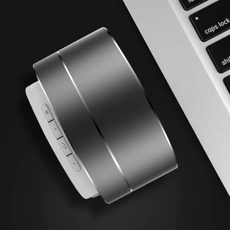 New Wireless Speaker Bluetooth Outdoor Subwoofer MINI Portable Speaker Radio Music Sound Box Aluminum Alloy Wireless Speaker A10