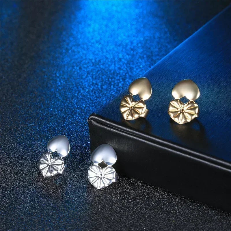 Ear Lifter Lift Hypoallergenic Fits Post Earring Earlobe Support Earrings Fashion Butterfly Stud Earrings Back Nut for Women