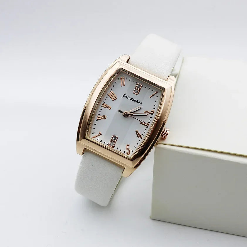 Vintage Charming Quartz Watch for Women Belt Wrist Watches Fashion Accessories Girl Party Gifts Reloj