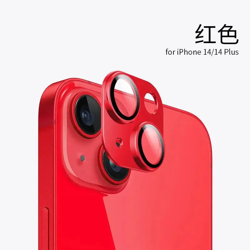 Metal Camera Lens Glass Protector for Apple IPhone 16 16pro 16plus 16promax 15 14 Pro Max Glass Rear Camera Lens Cover Accessory