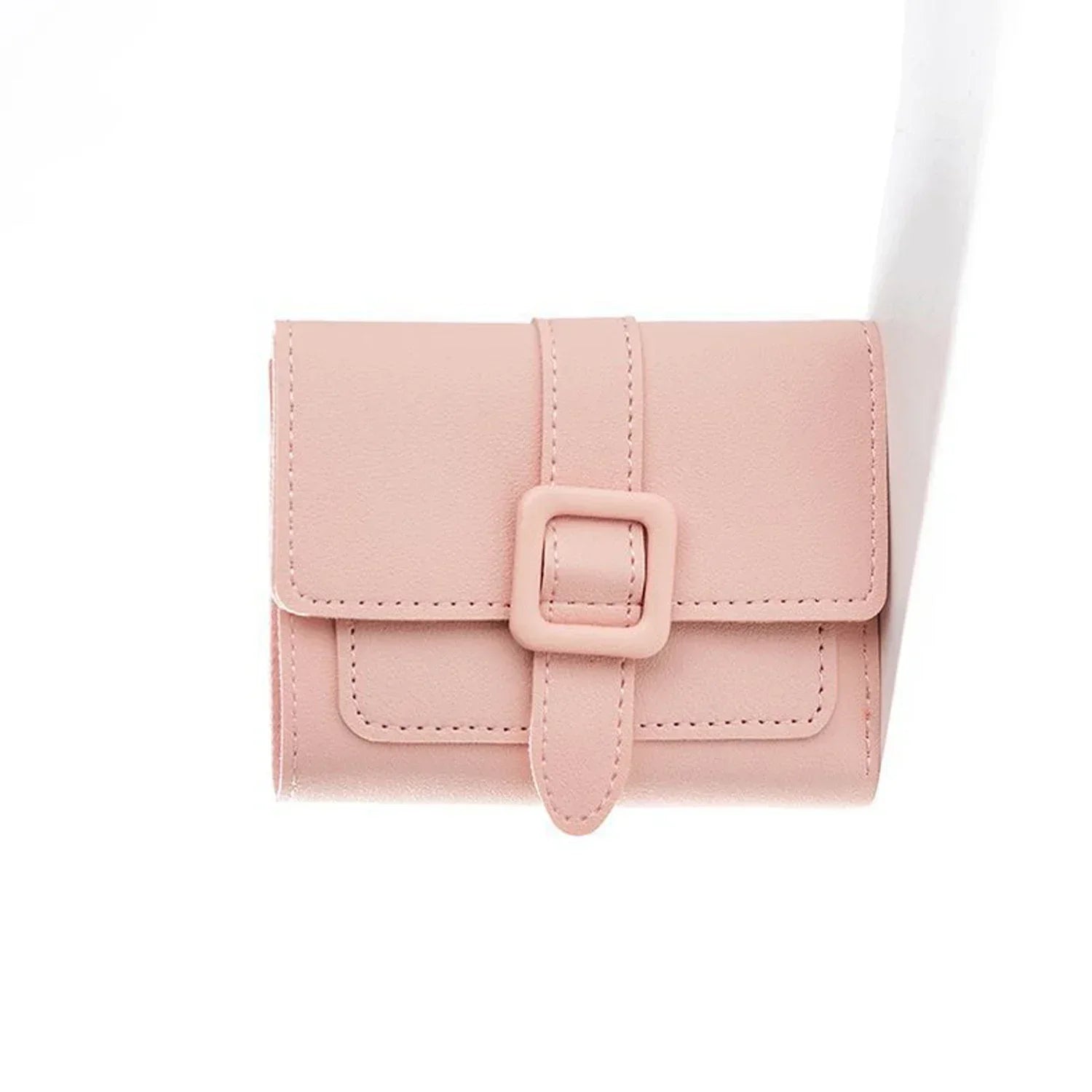 Candy Color Small Wallets PU Leather Coin Pures Ladies Card Holder Mini New Design Standard Short Purses for Women Solid Purses