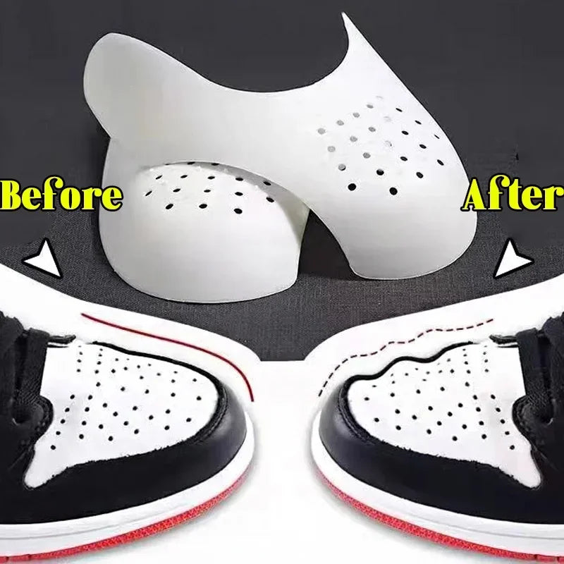 5Pairs Anti Crease Shoe Head Protector for Casual Sneaker Anti Wrinkle Shoe Toe Caps Support Stretcher Expander Shoes Protection