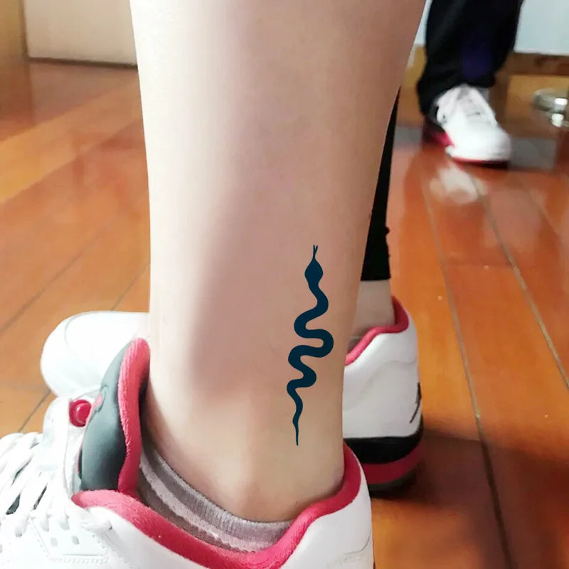 Finger Cochlear Herbal Fruit Juice Tattoo Sticker Waterproof Men Women Lasting Small Love Planet Semi Permanent Temporary Tattoo