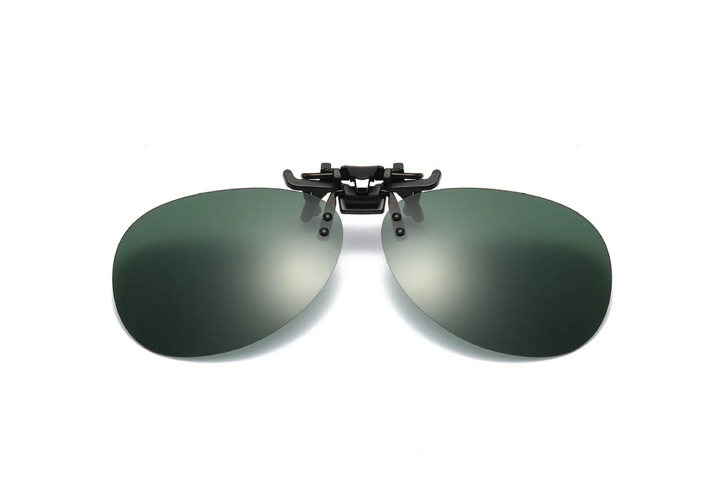 Driving Clip On Sunglasses Men for Myopia Eyeglasses Vintage Women UV400 Lens Night Vision Fishing Sun Glasses