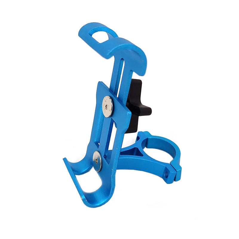 Aluminum Alloy Mobile Phone Holder MTB Bicycle Metal Cellphone Stand Shock-proof Fixed Navigation Bracket Bike Moto Accessories