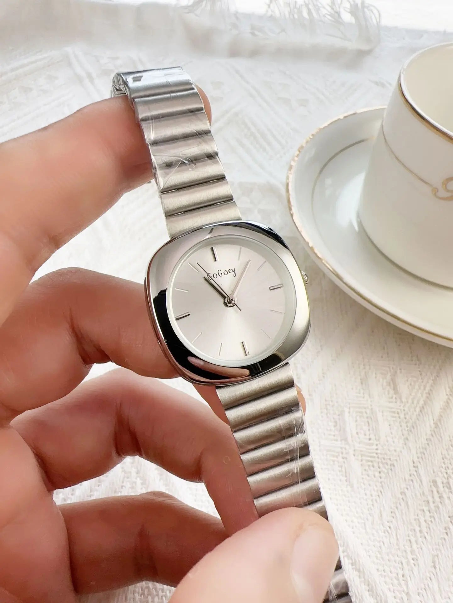 Ladies Simple Gold Quartz Watch Brand Watches for Women Adjustable Stainless Steel Strap Luxury Gift Wristwatches Dropshipping
