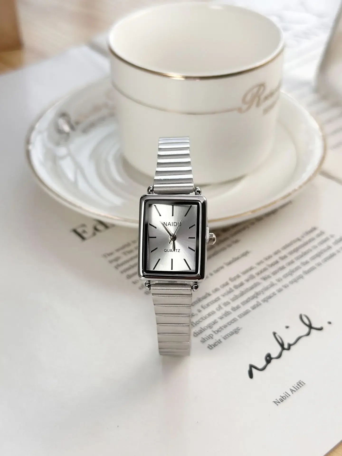 2025 New Women Watch Stainless Steel Belt Quartz Watch Luxury Ladies Quartz Wristwatch Dropshipping Relojes Para Mujer