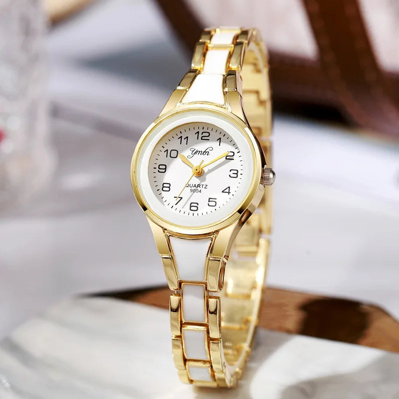 New Versatile Women's Watch Steel Belt Bracelet Student Silent Quartz Watch Dropshipping Ladires Luxury Gift Clock Reloj Mujer