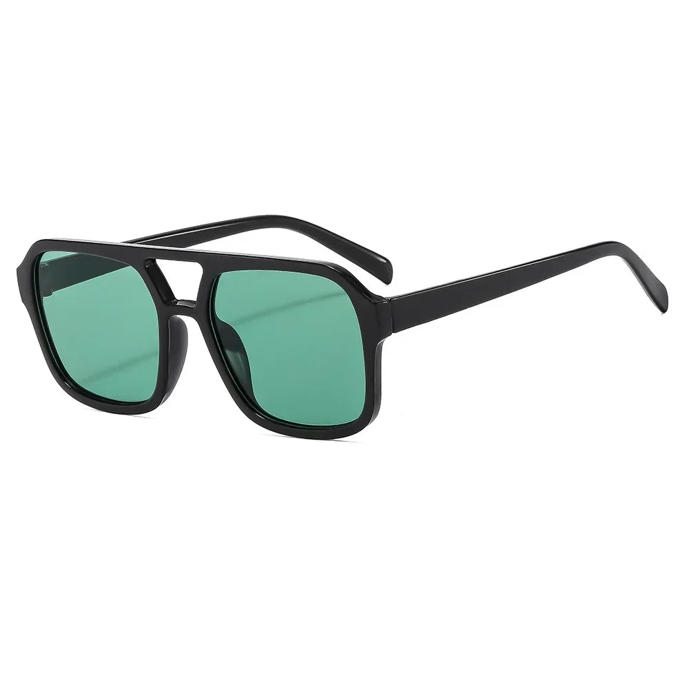 Vintage Square Sunglasses for Woman Retro Brand Sun Glasses Female Black Yellow Fashion Candy Colors Oculos De Sol Feminino