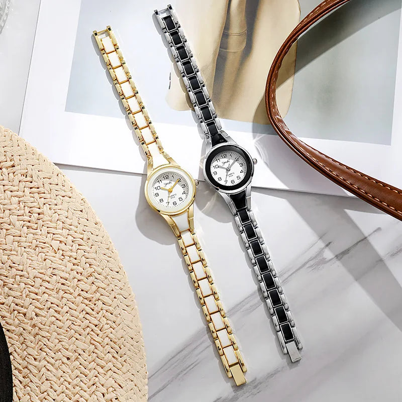 New Versatile Women's Watch Steel Belt Bracelet Student Silent Quartz Watch Dropshipping Ladires Luxury Gift Clock Reloj Mujer