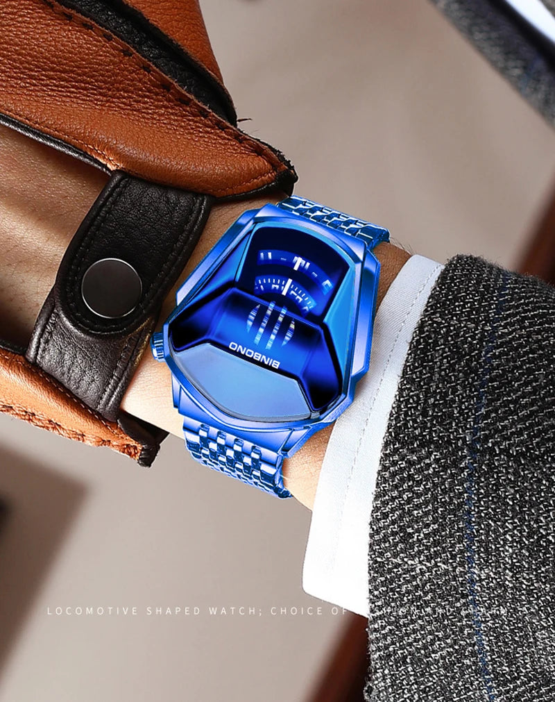 UTHAI New Men's Watch Fashion Luxury Creative New Concept Luminous Calendar Waterproof Small Tripod Quartz Watch RELOJ HOMBRE