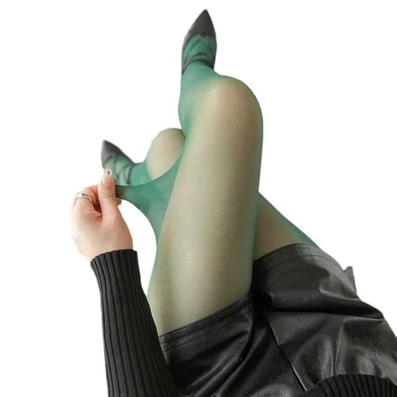 1Pair Sheer Burgundy Tights for Women Super Elastic Large Size Leggings Women's Sexy Leggings Spring /summer Tights