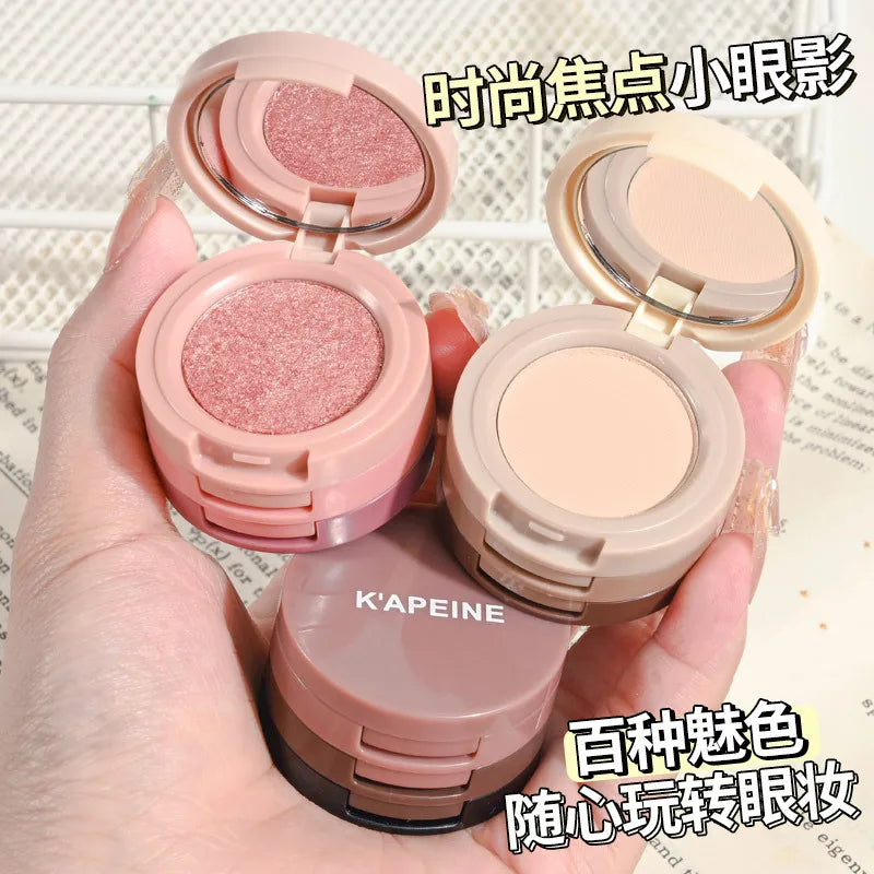 3-in-1 Makeup Palette Matte Pearlescent Eyeshadow Blush Highlighter Contouring Three-layer All-in-one Palette Brightening Skin