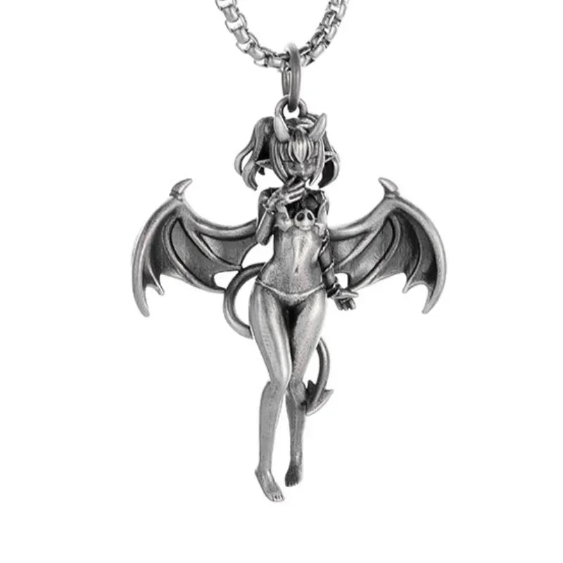 Vintage Pirate Anchor Ship Rudder Pendant Necklace Mens Sailor Punk Hip Hop Trendy Street Party Jewelry