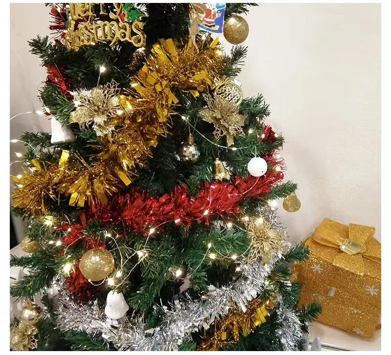 20M Waterproof USB LED Lights String Copper Silver Wire Garland Light Fairy Lights For Christmas Wedding Party Decoration Wreath