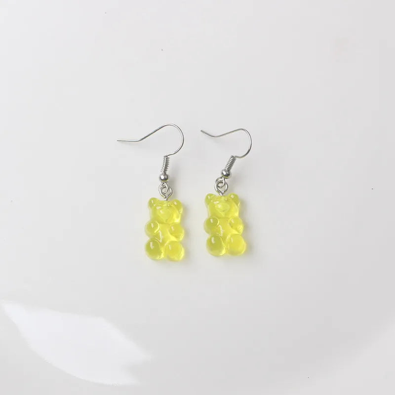 New Women Dangle Earrings Yellow Metal Pendants Geometric Imitation Pearl Drop Earrings Korean Fashion Ear Jewelry pendientes