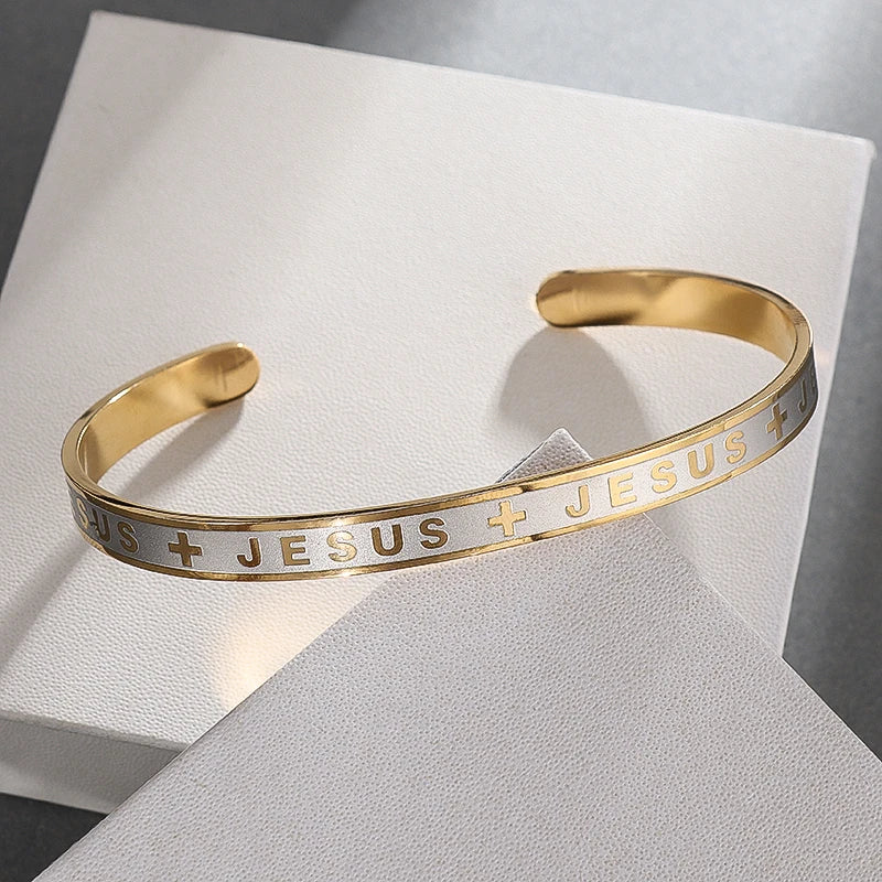 Creative Design Cutlery Knife Fork Men Bangles Women Stainless Steel Friendship Arm Cuff Open Bracelet Fun Trend Jewelry