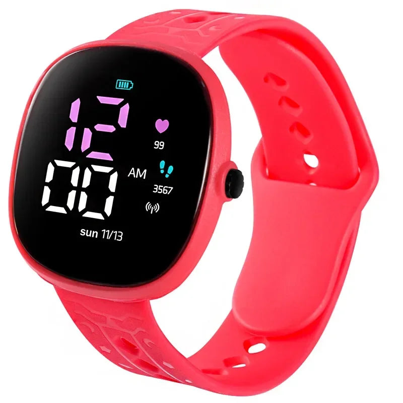 New LED Student Electronic Watch Children Wrist Watch Sports Waterproof Children's Digital Watch kids