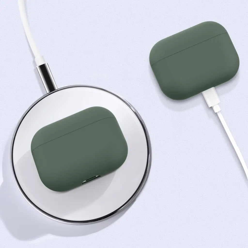 Soft Silicone Case Earphone For Apple Airpods Pro Case Bluetooth Wireless Headphone Protective Cover Box for Airpods Pro 1st gen