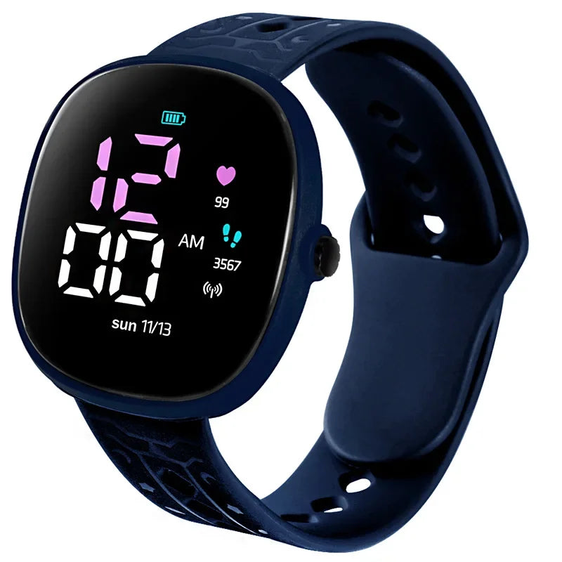 New LED Student Electronic Watch Children Wrist Watch Sports Waterproof Children's Digital Watch kids