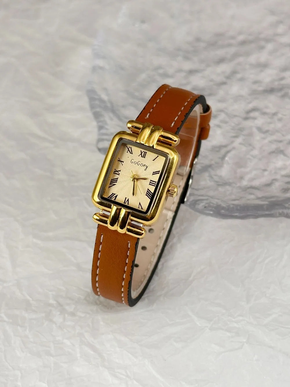Fashion Ladies Watch Simple Vintage Roman Dial Quartz Watch Leather Strap Women Wristwatches Dropshipping Relojes Para Mujer