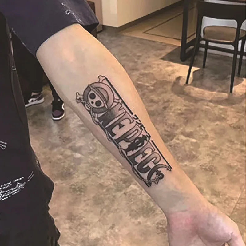 Long Lasting Temporary Tattoo Stickers Men Arm Sleeve Body Painting Juice Ink Fake Tattoo For Male Adult Semi Permanent Tattoos