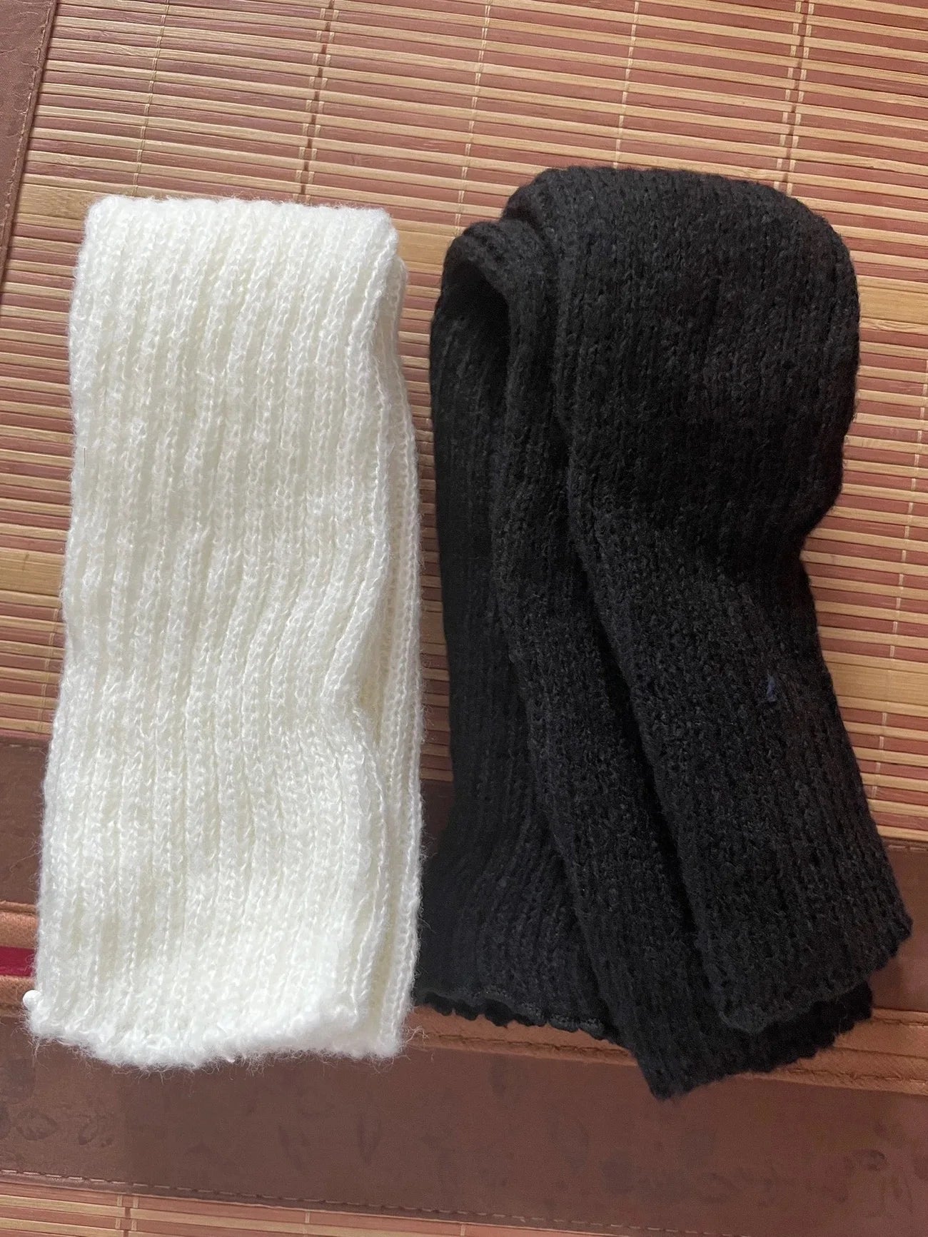 Leg Warmers Women Long Socks Wool Knitted Foot Cover Arm Warmer Y2K Autumn Winter Crochet Heap Socks Boot Cuffs Stockings