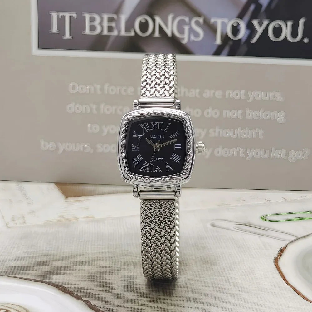 Famous Brand Women Watch Stainless Steel Strap Gold Watch Fashion Luxury Gift Ladies Quartz Wristwatches Relojes Para Mujer