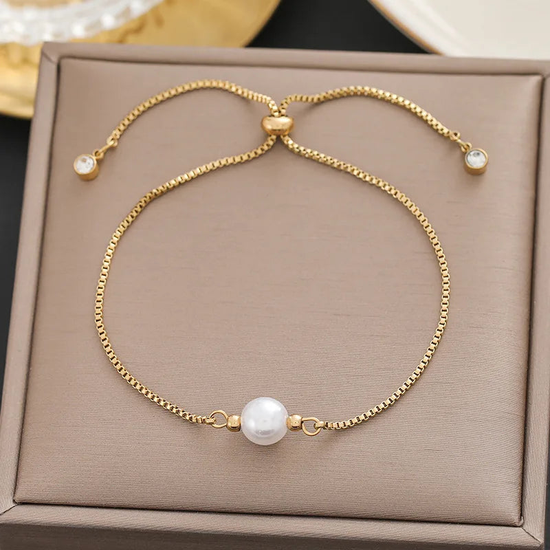 316 Stainless Steel Butterfly Heart Belt Twist Multilayer Chain Bracelet For Women Jewelry Party Gifts Bijoux Pulsera