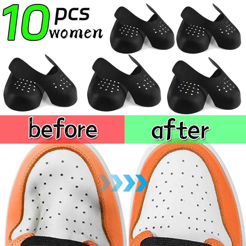 5Pairs Anti Crease Shoe Head Protector for Casual Sneaker Anti Wrinkle Shoe Toe Caps Support Stretcher Expander Shoes Protection