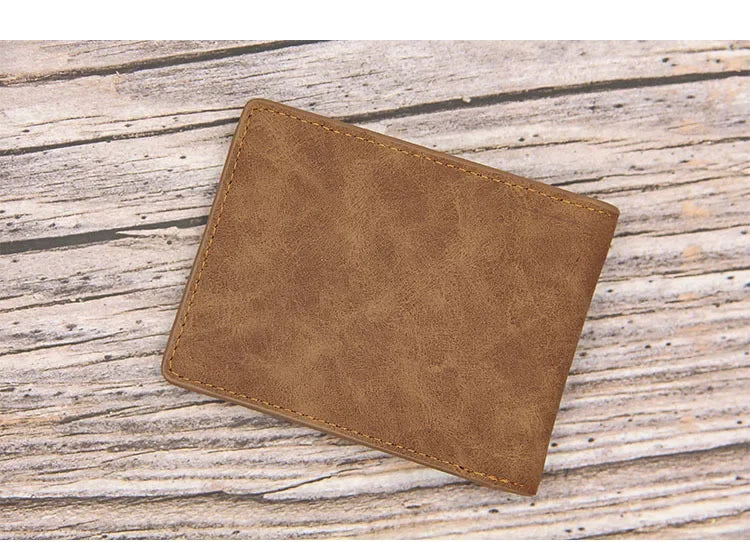 Business Men Wallets Small Money Purses Wallets New Design Dollar Price Top Men Thin Wallet with Coin Bag Zipper Coin Bag Wallet