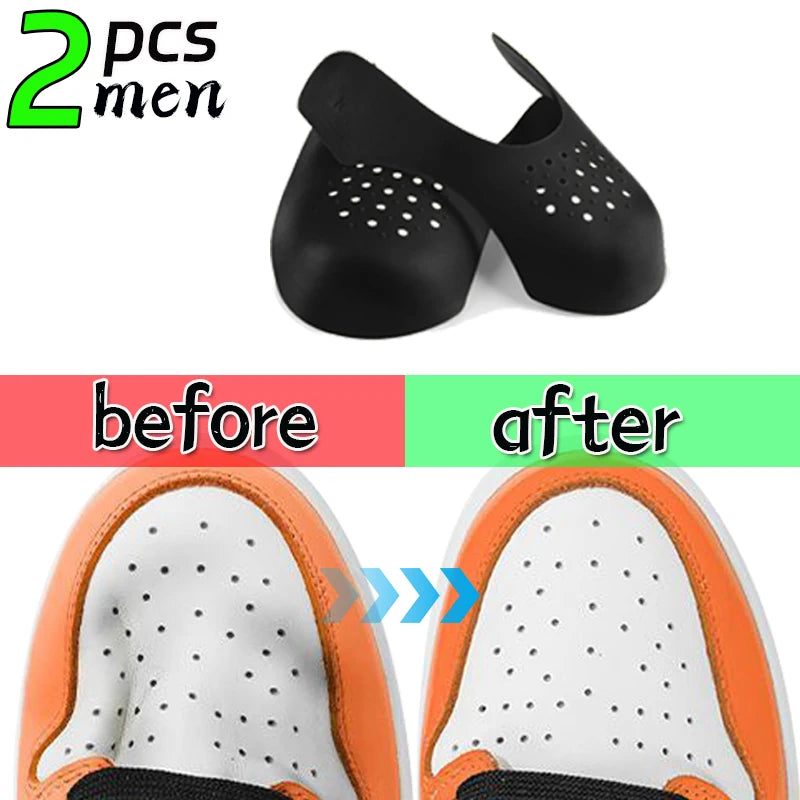 5Pairs Anti Crease Shoe Head Protector for Casual Sneaker Anti Wrinkle Shoe Toe Caps Support Stretcher Expander Shoes Protection