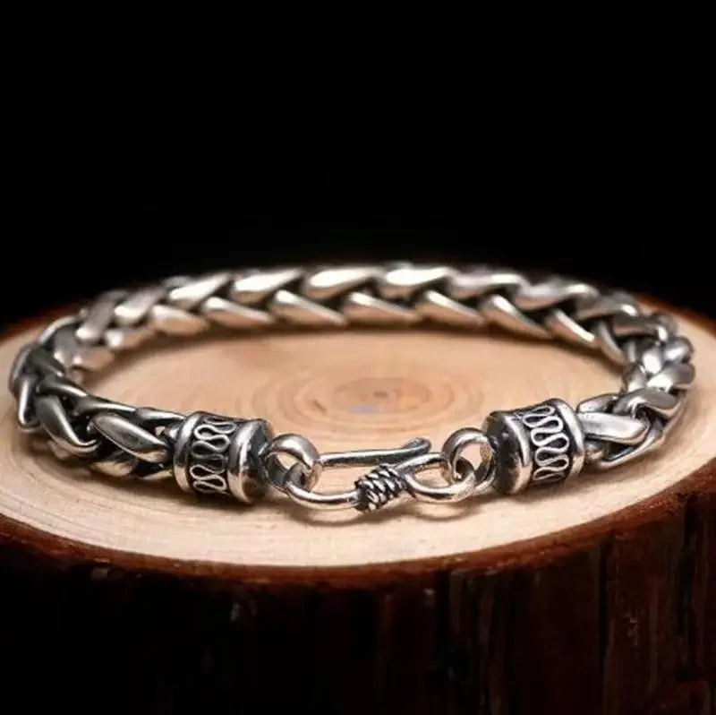 Fashion Braided Stainless Steel Bracelet Men\'s  Armband Nordic Bracelet Biker Riding Rock Party Jewelry