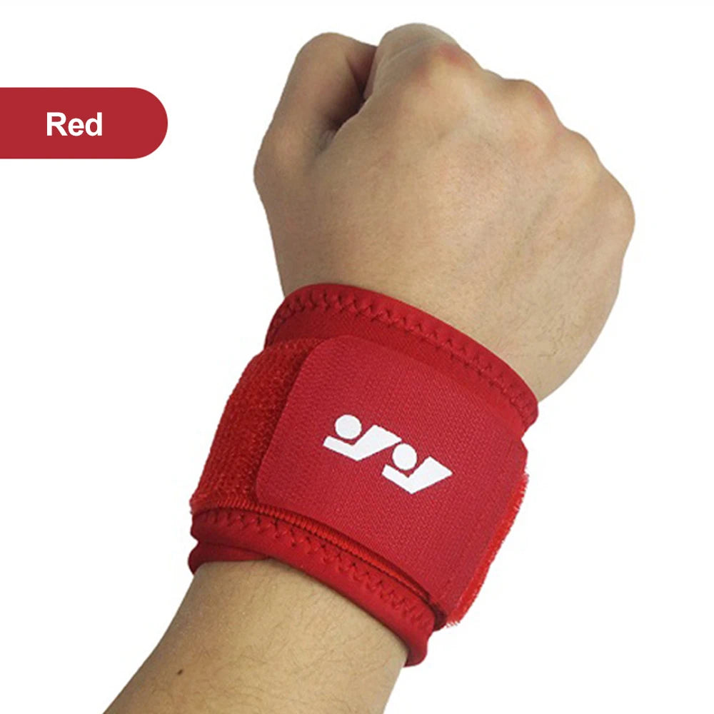 1pc Wristband Compression Wrist Support Adjustable Wrist Brace for Gym Fitness Weightlifting Wrist Wrap Tendonitis Pain Relief