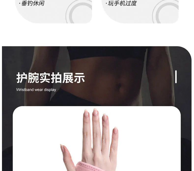 1/2PCS  Wrist Guard Band Brace Support Carpal Tunnel Sprains Strain Gym Strap Sports Pain Relief Wrap Bandage Protective Gear