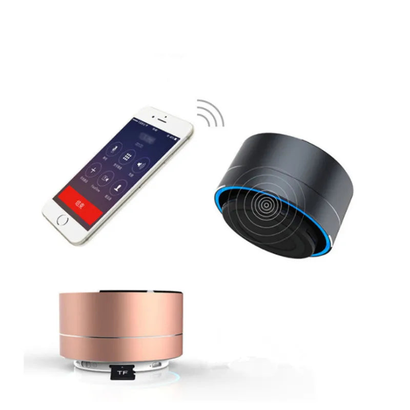 New Wireless Speaker Bluetooth Outdoor Subwoofer MINI Portable Speaker Radio Music Sound Box Aluminum Alloy Wireless Speaker A10