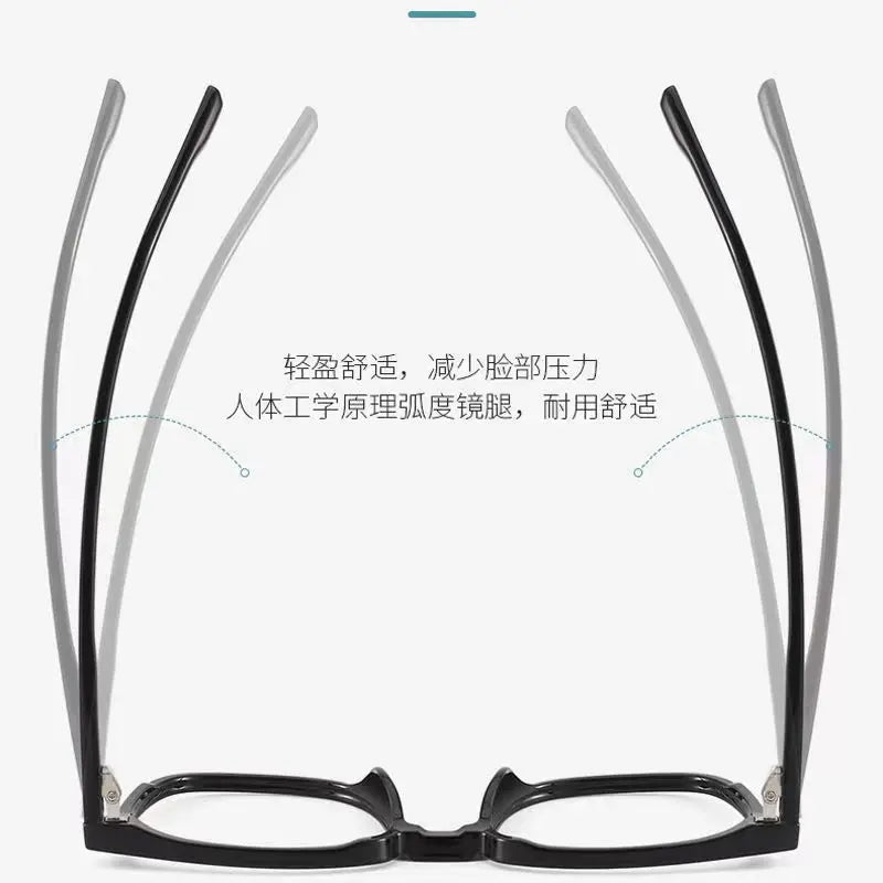 Square Frame Anti-blue Glasses for Men Women Fashion Simple Computer Glasses Light Blocking Lenses Glasses Eyewear